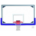 42” x 72” Regulation Glass Backboard with Aluminum Frame