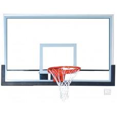 42” x 60” Glass Rectangular Backboard with Clear view