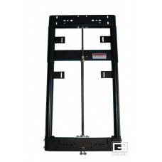 Manual Adjust-a-Goal™ Height Adjuster for 6-5-8" Diameter Single Post for Fan-Shape Backboard with 35" x 20" Mounting (includes 1131 & kits 1408 & 4405)