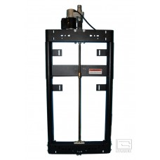 Electric Adjust-a-Goal™ Height Adjuster for 6-5-8" Diameter Single Post for Rectangular Backboard with 63" x 36" Mounting (includes 1171 & kits 1408 & 4404)