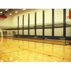 Multi-Sport Cage 10'H x 12'W x 55'L With 3-4" Square Mesh Net