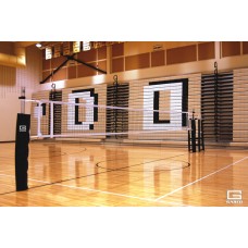RallyLine™ Scholastic Aluminum Telescopic One-Court Volleyball System