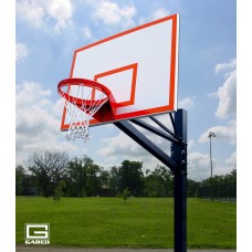 Endurance® Playground System, 6" Square Post, 5' Extension, 1260B Steel Backboard, 8550 Goal