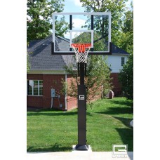 Gared Collegiate Basketball System, 5" Square Post, 42" x 60" Acrylic Backboard, 1000 Goal