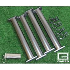 Soccer Goal Underground Anchors, Set of Four