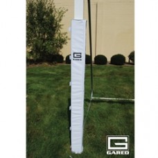 Fitted Soccer Pole Pad, for 4" Square and 4" x 2" Soccer Posts, white only